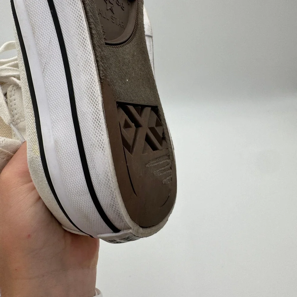 Converse Chuck Taylor All Star Lift Platform High Top White Sneaker 560846F 8.5W